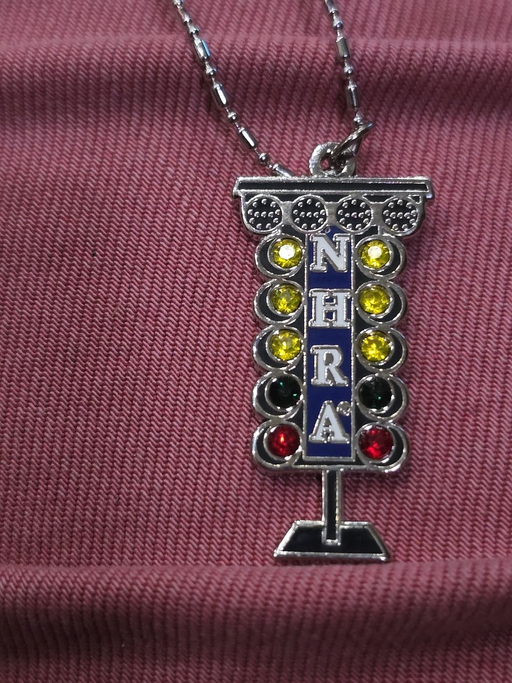 NHRA TREE LIGHT NECKLACE